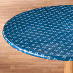 Heritage Vinyl Elasticized Table Cover By Home-Style Kitchen™