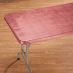 Illusion Weave Vinyl Elasticized Banquet Tablecover By Home-Style Kitchen™