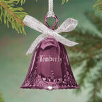 Personalized Birthstone Bell Ornament
