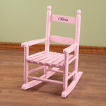Personalized Children's Rocking Chair, Pink