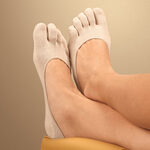 Comfy Gel Heel Toe Socks by Silver Steps™