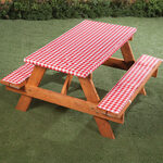 Deluxe Picnic Table Cover with Cushions