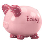 Personalized Kid's Font Piggy Bank