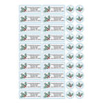 Personalized Paper Filigree Address Labels & Envelope Seals 20