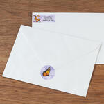 Personalized Butterflies Labels & Envelope Seals 60