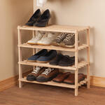 Wooden Shoe Rack by LivingSURE™