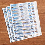 Personalized Tranquil Lighthouses Labels and Envelope Seals 60