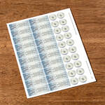Personalized He is the Light Labels & Envelope Seals 20