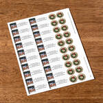 Personalized Home for the Holidays Labels & Envelope Seals 20