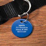 Personalized Circle-Shaped Pet Tag