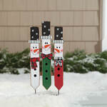 Snowman Fence Yard Stake by Fox River™ Creations