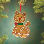 Cat Gingerbread Ornament