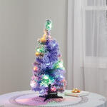 2' Color-Changing Flocked Tree Holiday Peak™