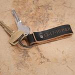 Personalized Leather Key FOB