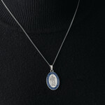 Personalized St. Christopher Medallion Necklace