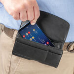 Men's Cell Phone Holster Case & Wallet Combo