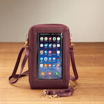 Multi-Compartment Cellphone Purse with Touch Screen