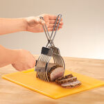 Stainless Steel Meat Slicing Tongs