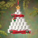 Personalized Toilet Paper Tree Ornament