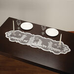 Silent Night Lace Table Runner