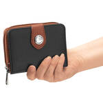 B.Amici™ Caryn RFID Zip-Around Leather Wallet