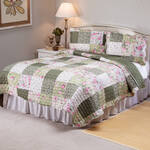 Rose Quilted Bedspread and Sham Set by OakRidge™
