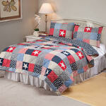 Americana Quilted Bedspread and Sham Set by OakRidge™