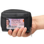 RFID Zip Around Wallet