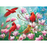 Songbirds Set of 4 Puzzle Collection, 500 pieces each