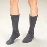 Silver Steps™ Twisted Yarn Cozy Diabetic Socks, 2 Pairs