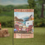 Personalized Camping Garden Flag