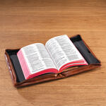 Personalized Lighthouse Brown Bible Case