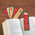 Christmas Greetings Bookmarks, Set of 12