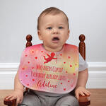 Personalized Valentine's Day Baby Bib