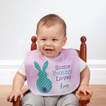 Personalized Some Bunny Loves Baby Bib