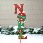 NOEL Metal Decorative Lawn Stake by Fox River™ Creations