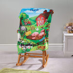 Personalized Farm-Themed Children's Blanket