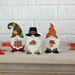 Fall Gnome Table Sitters by Holiday Peak™, Set of 3