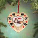 Personalized Goldtone Pet Frame Ornament