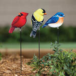 Metal Bird Stakes by Fox River™ Creations, Set of 3