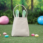 Bunny Bag with Green Gingham