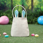 Bunny Bag with Blue Gingham