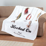 Personalized Hooked On Throw, 50