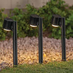 Solar Pathway Garden Lights - Set of 3 - Walter Drake