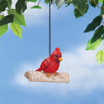 Resin Cardinal on Swing by Fox River™ Creations