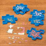 Puzzle Sorter Trays with Lids, Set of 6