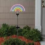 Neon Rainbow Solar Stake Light by Fox River™ Creations