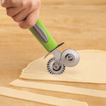 Double Wheel Pastry Cutter by Home Marketplace™