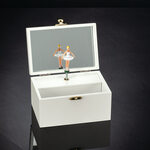 Personalized Rainbow Stripe Children's Jewelry Box