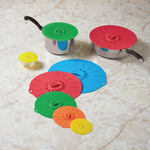 Silicone Pan Covers, Set of 5